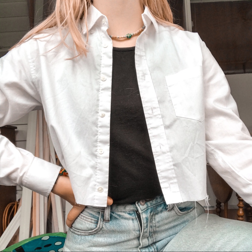 White Button Up